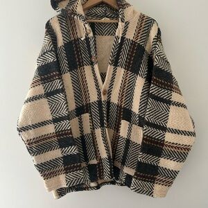Vintage Hooded wool sweater